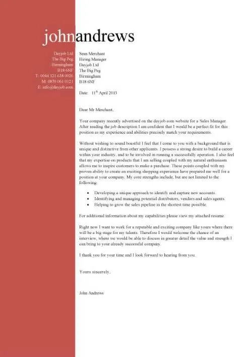 35485 tailoring cover letter