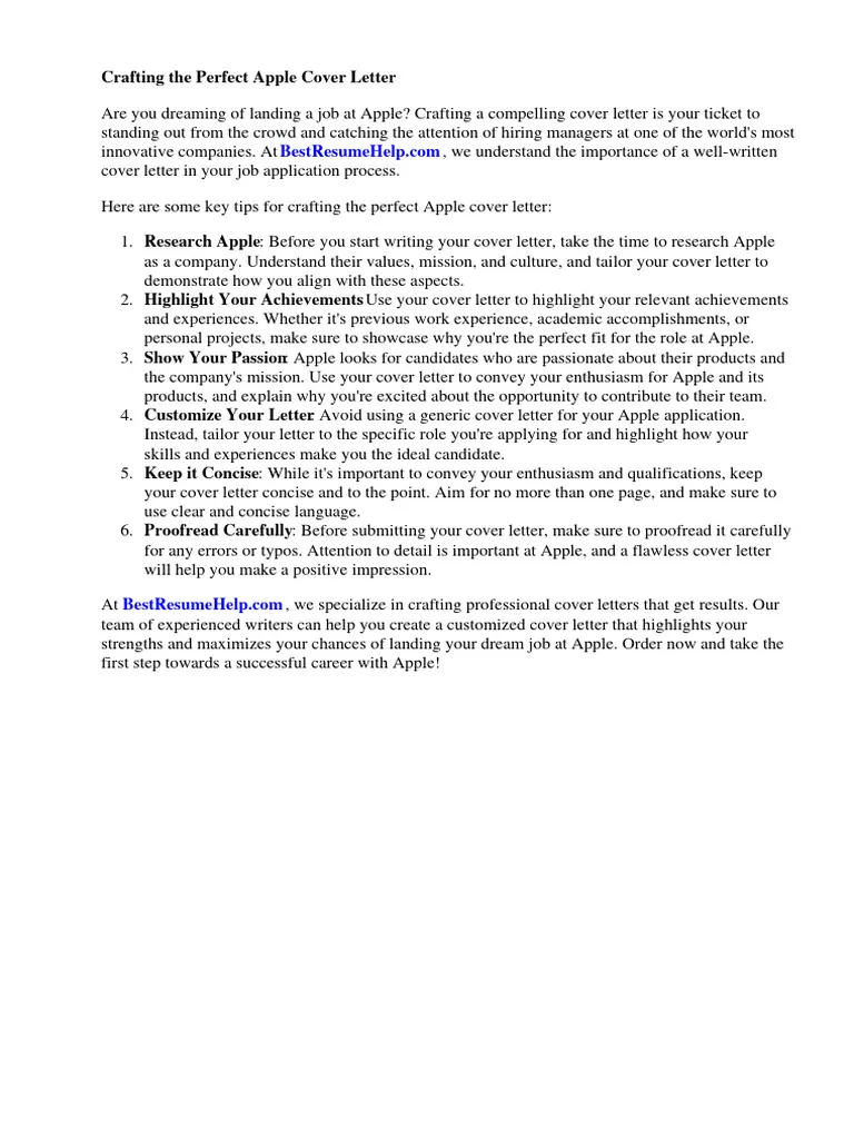 35489 apple store cover letter guide