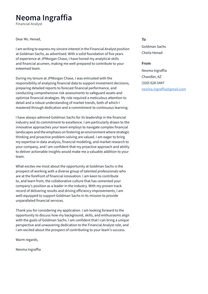 35494 financial analyst cover letter 2