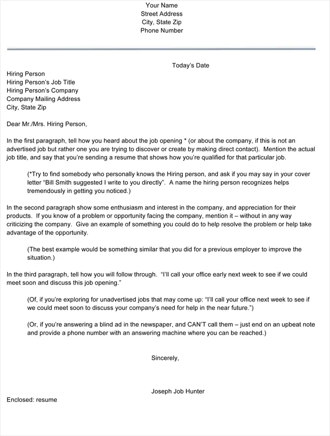35499 cover letter formatting tips