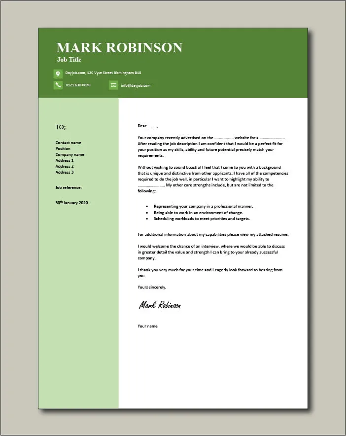 35508 prepare references