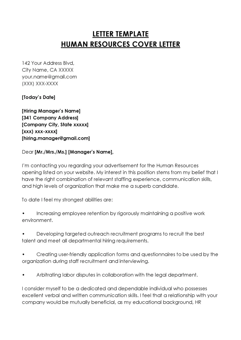 35513 hr cover letter mistakes