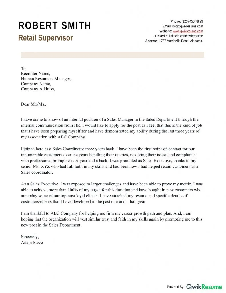 35518 tailoring cover letter