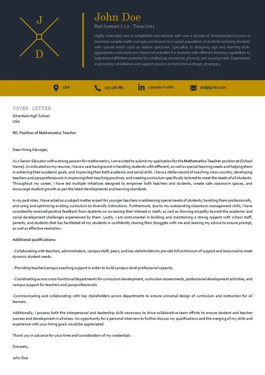 35531 cover letter service formatting