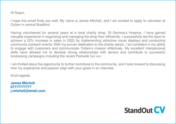 35541 volunteer application tips