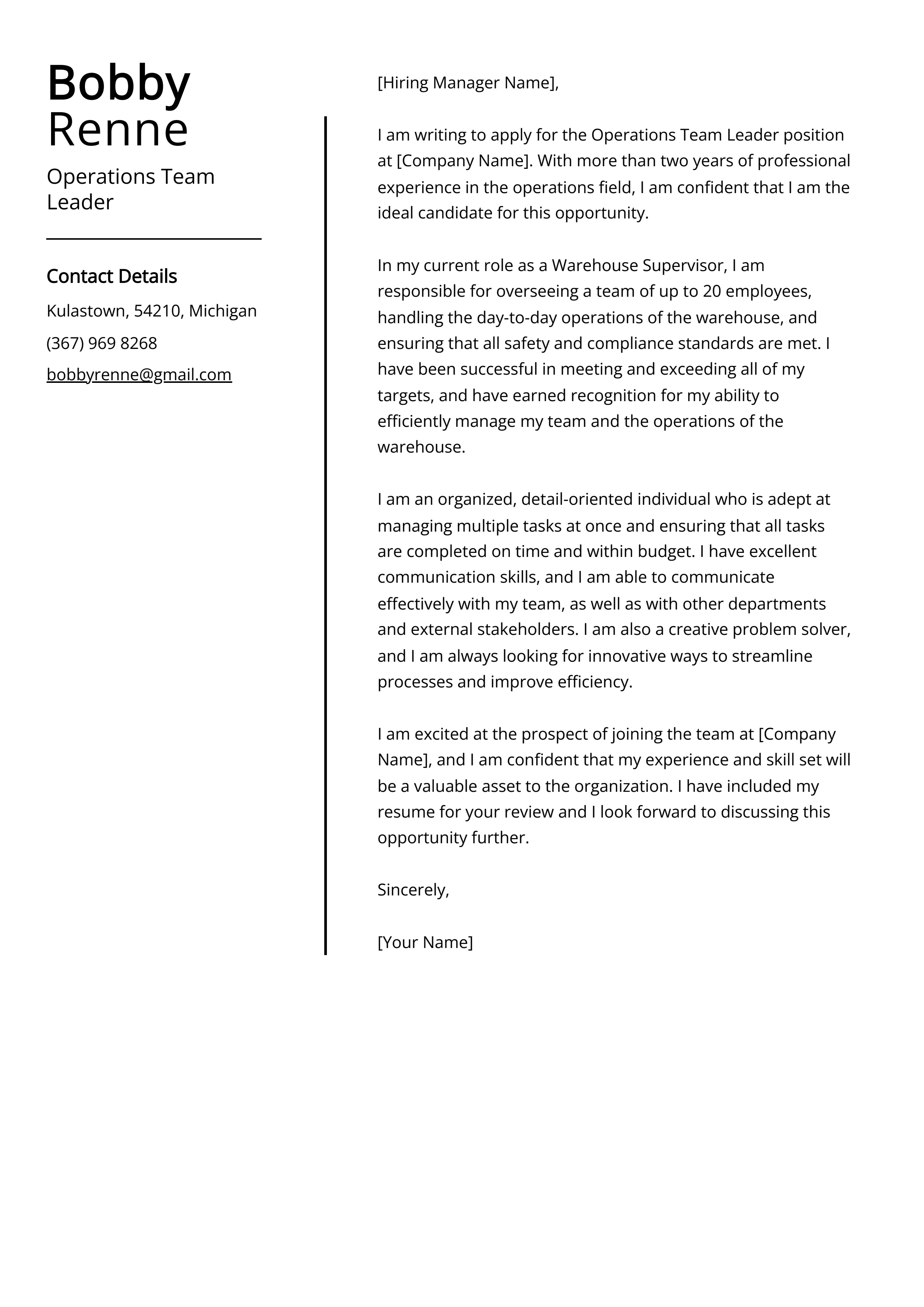 35547 cover letter components