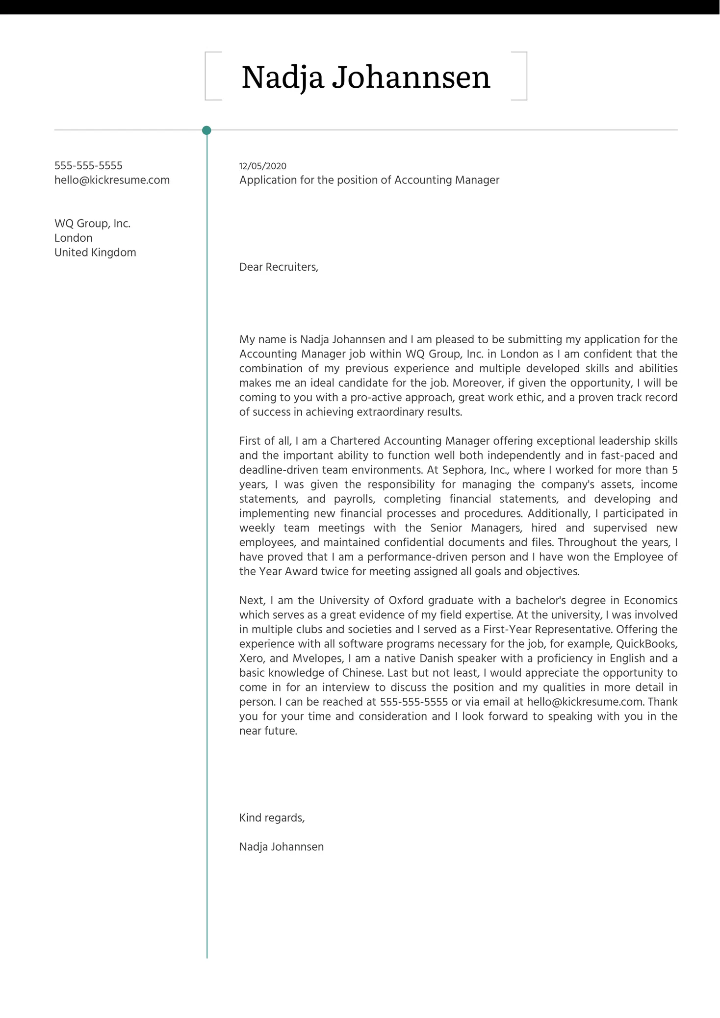 35558 closing cover letter