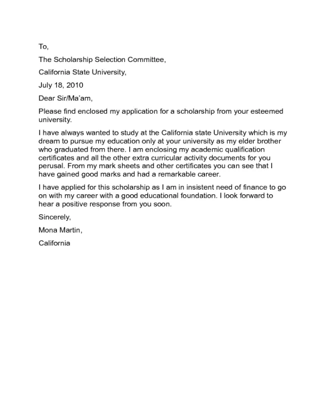 35577 scholarship cover letter writing