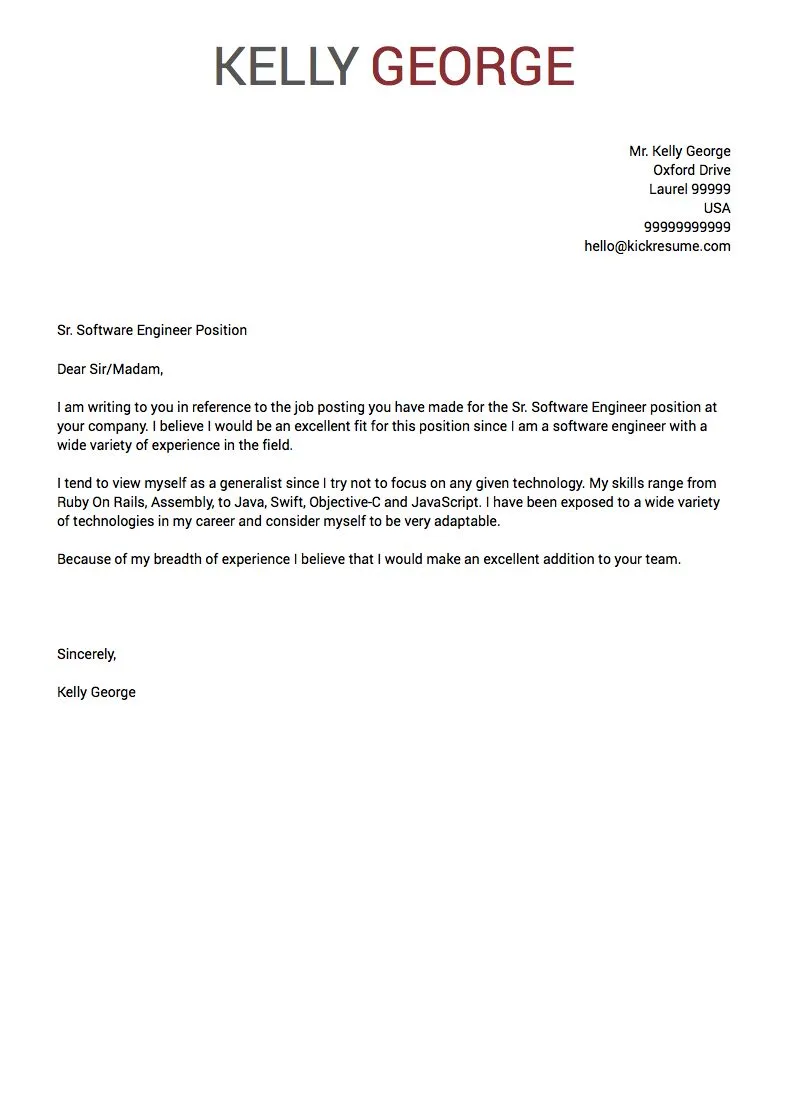 35582 cover letter components