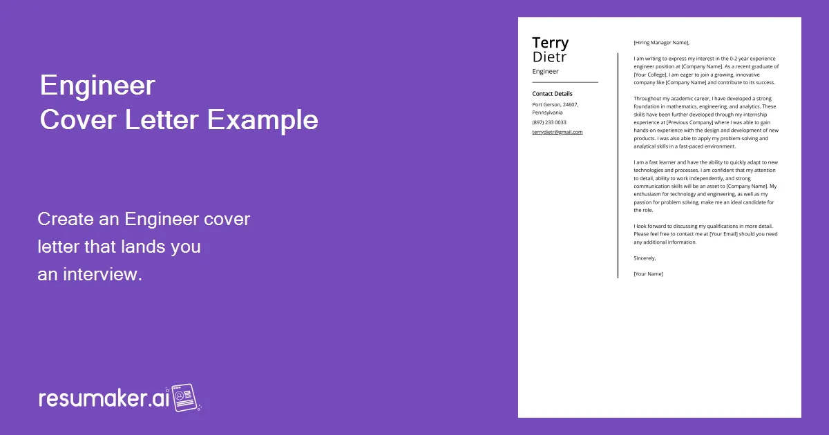 35583 engineer resume tips