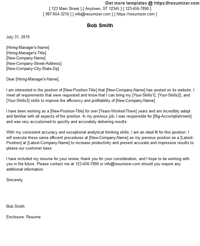 35604 cover letter body