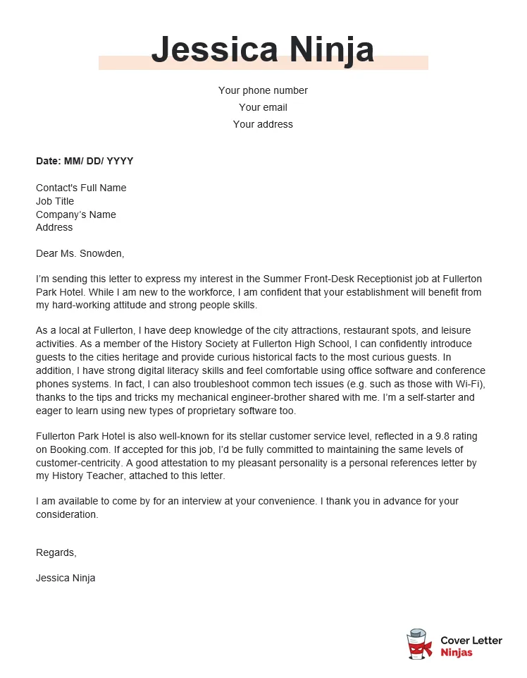 35610 cover letter high school graduate 3