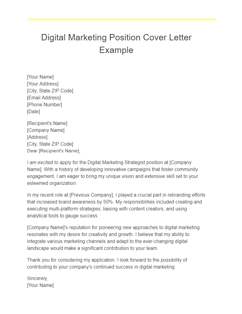 35618 digital marketing cover letter header