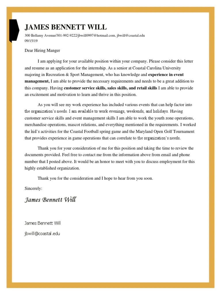 35620 cover letter importance