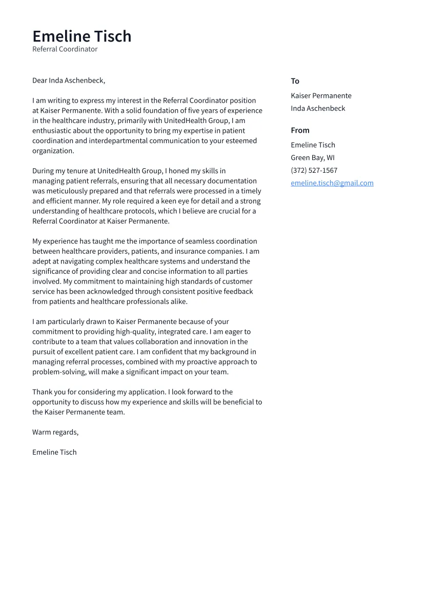 35621 referral cover letter writing