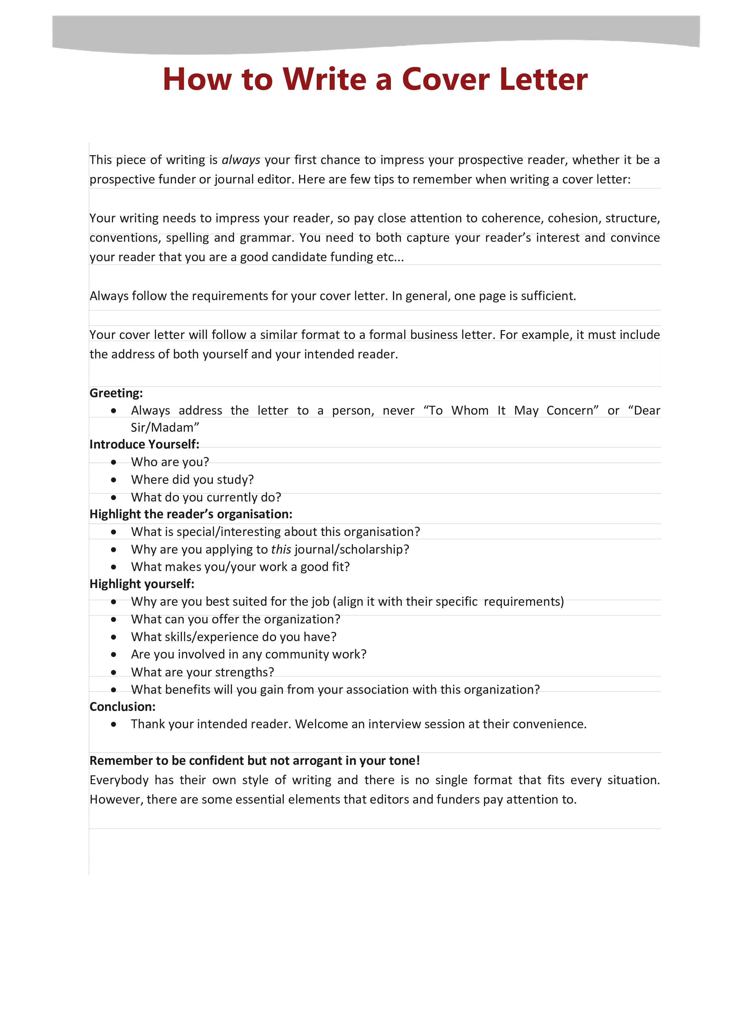 35629 cover letter format body
