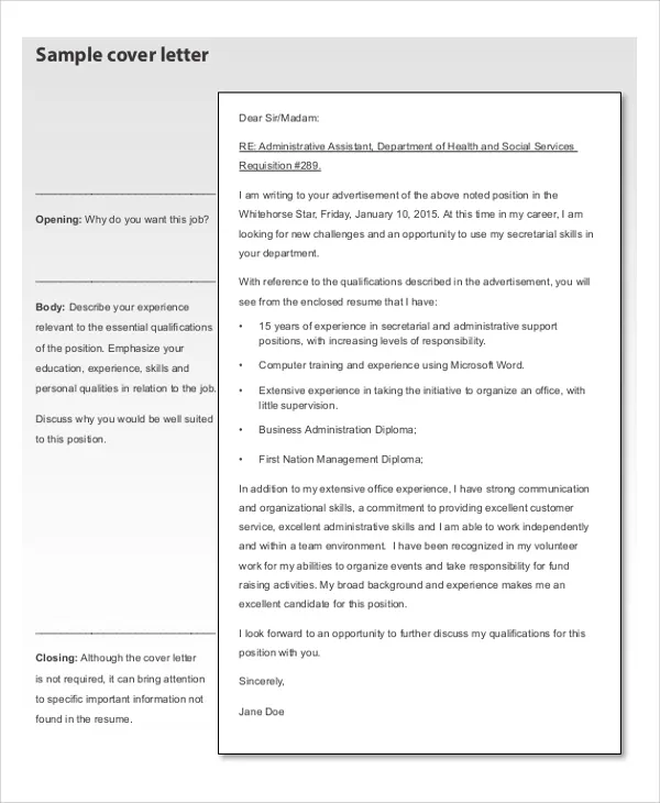 35629 cover letter format readability