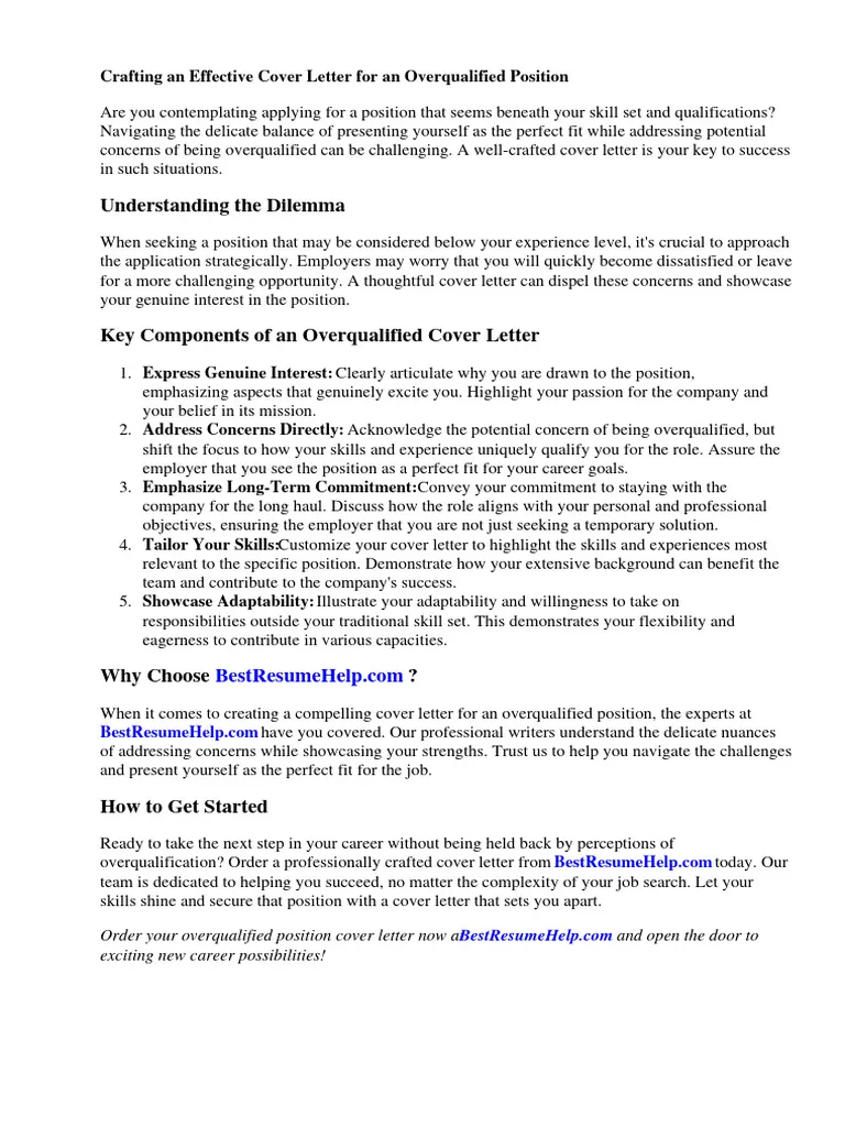 35635 cover letter structure