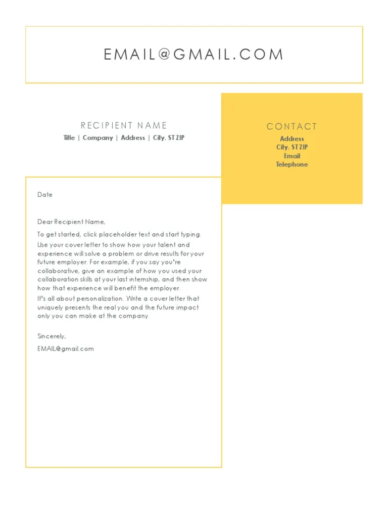 35643 cover letter formatting
