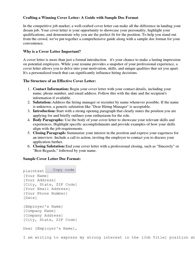35643 cover letter writing