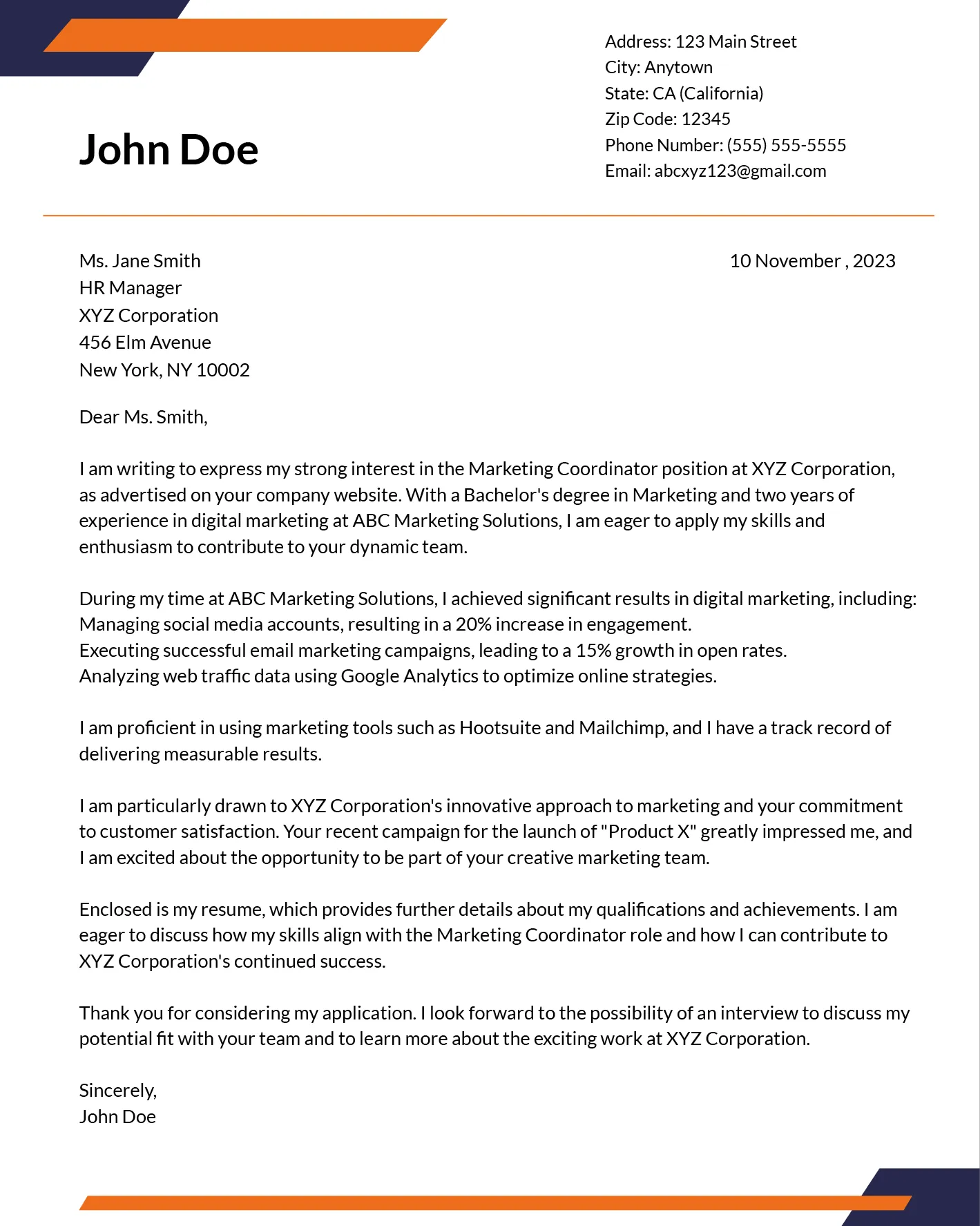 35649 body paragraphs cover letter