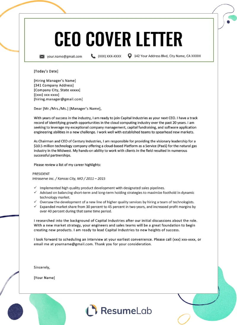 35657 cover letter corporate