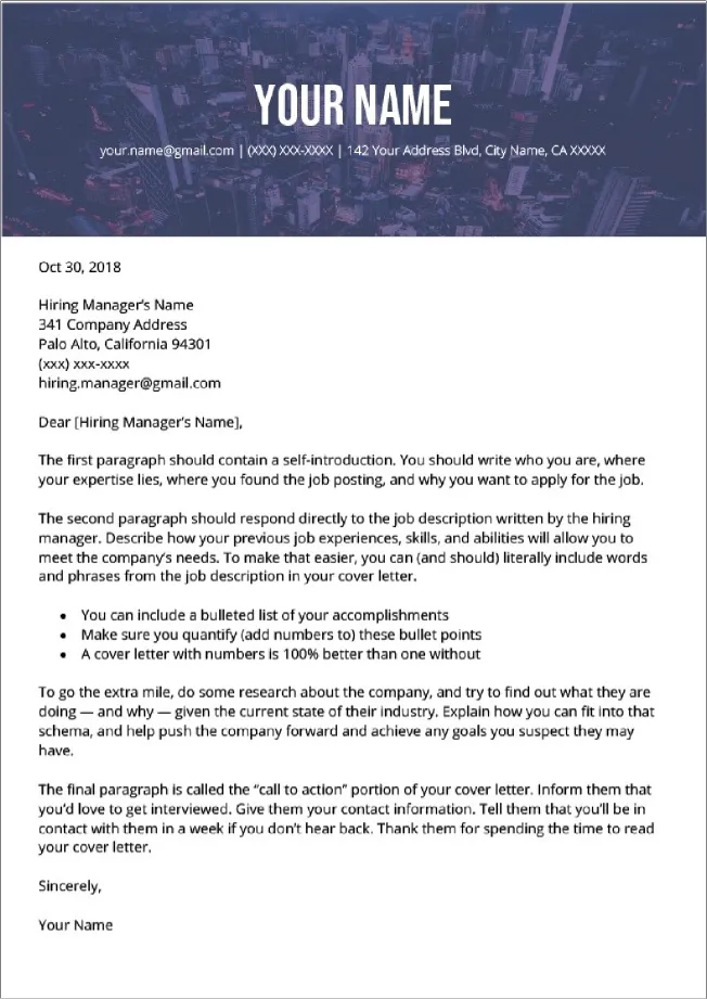 35657 cover letter word format