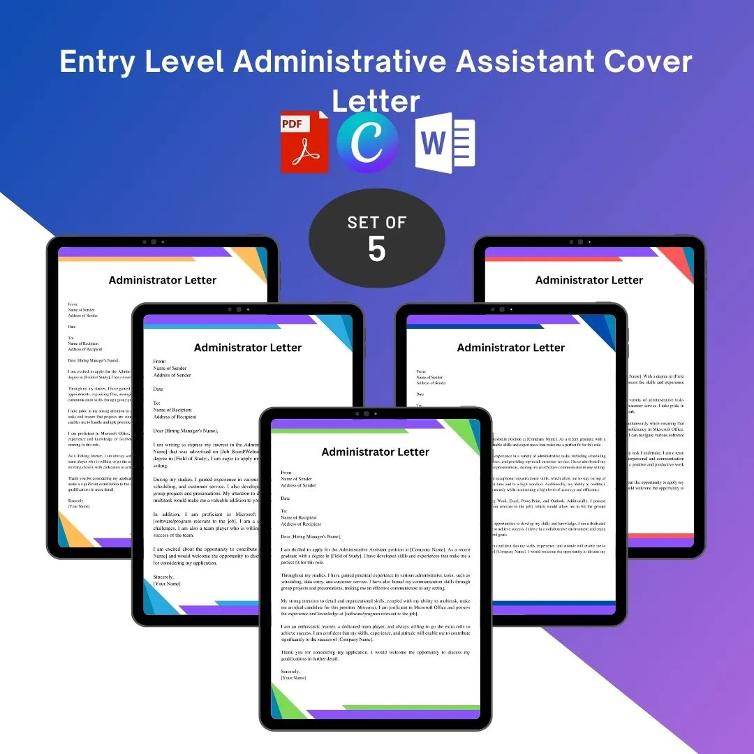 35658 cover letter admin assistant 7