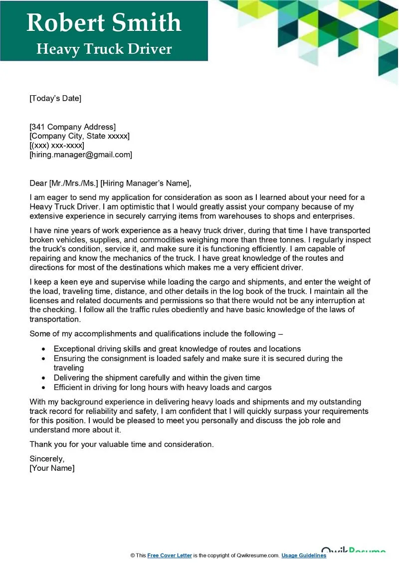 35660 truck driver cover letter image6