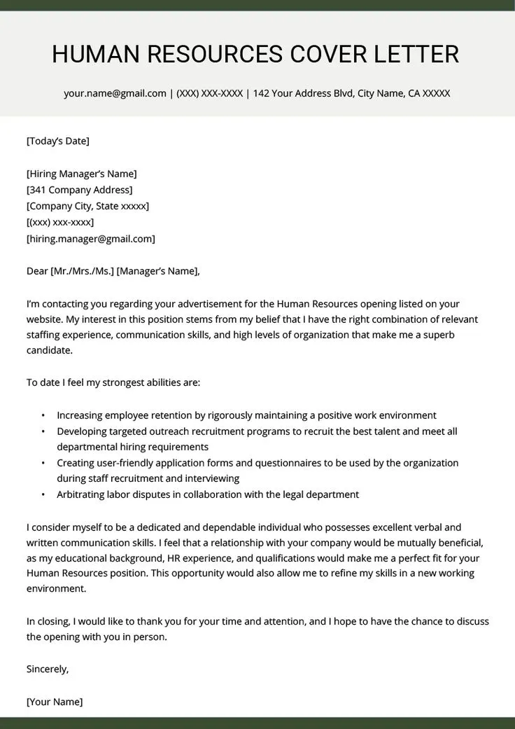 35667 hr cover letter template