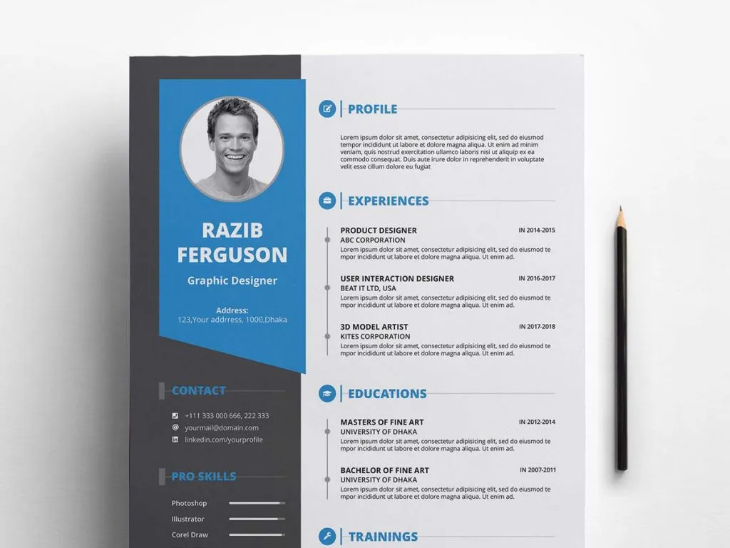 35670 customize resume template