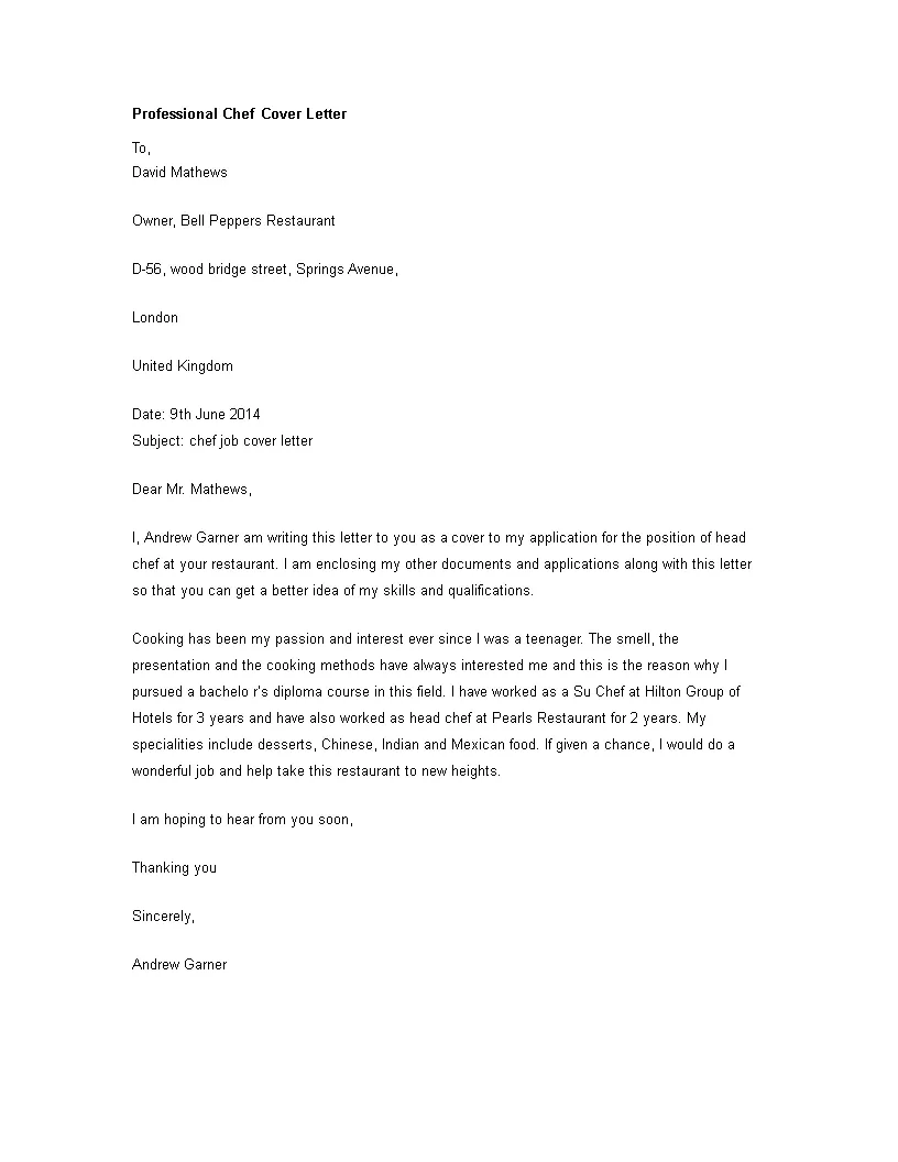 35679 chef cover letter formatting