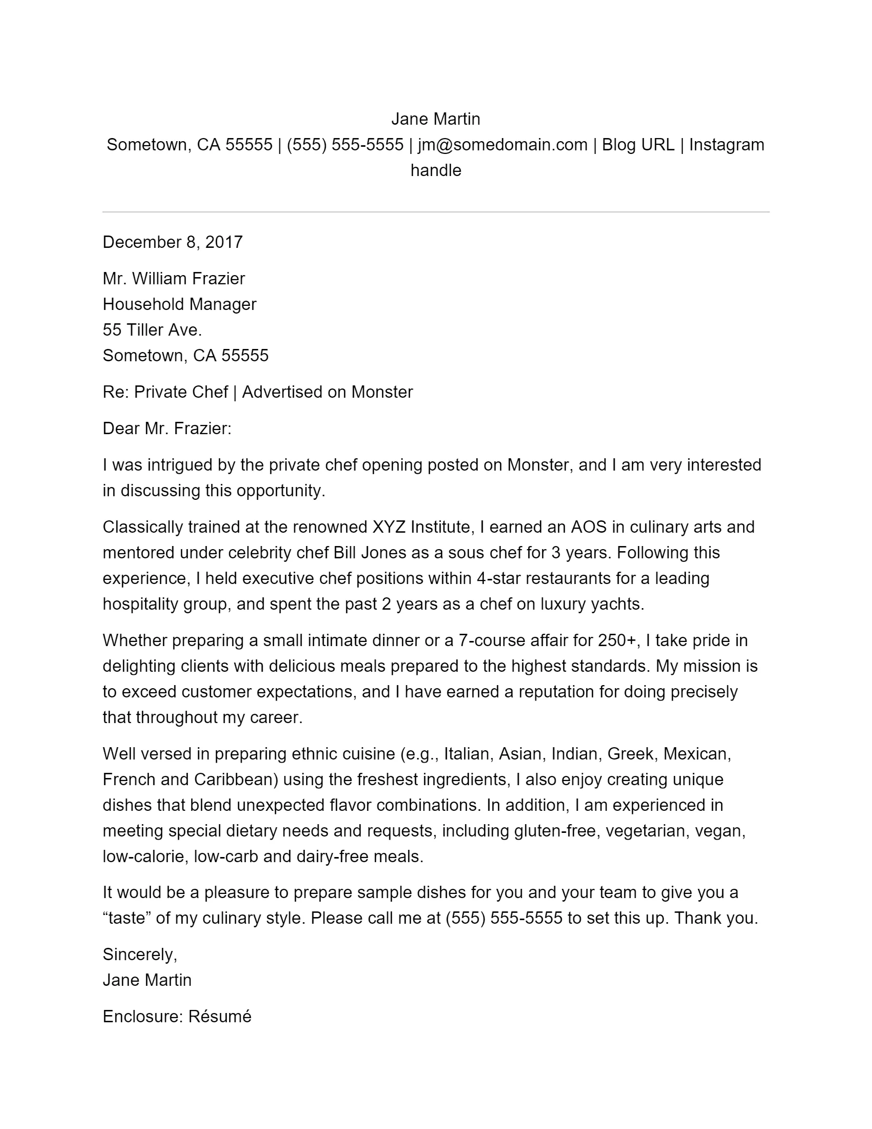 35679 chef cover letter proofreading