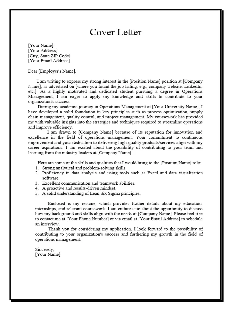 35680 cover letter font choice