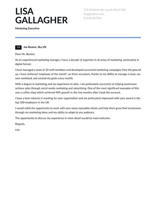 35688 quantifiable achievements cover letter