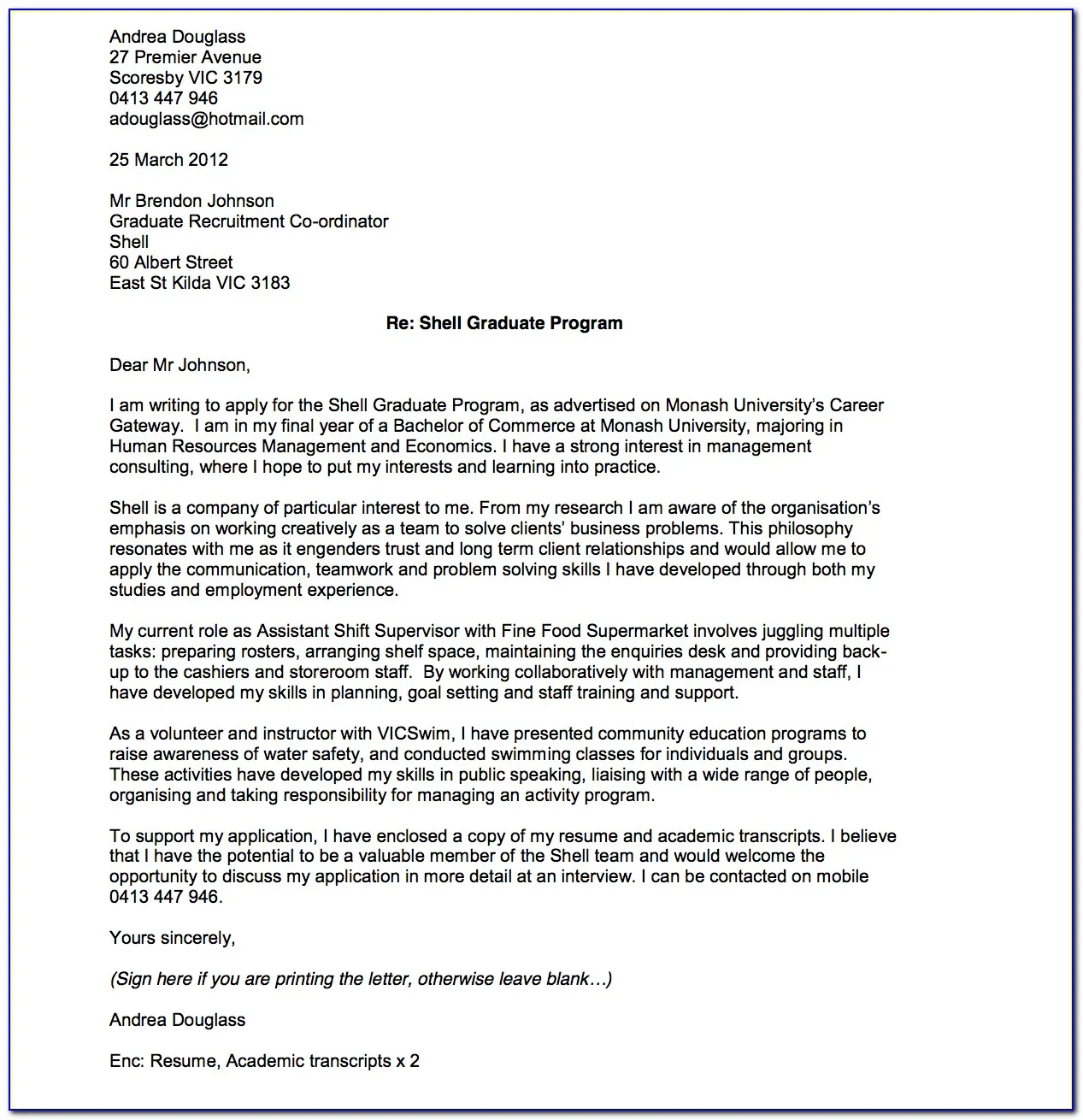 35692 cover letter header