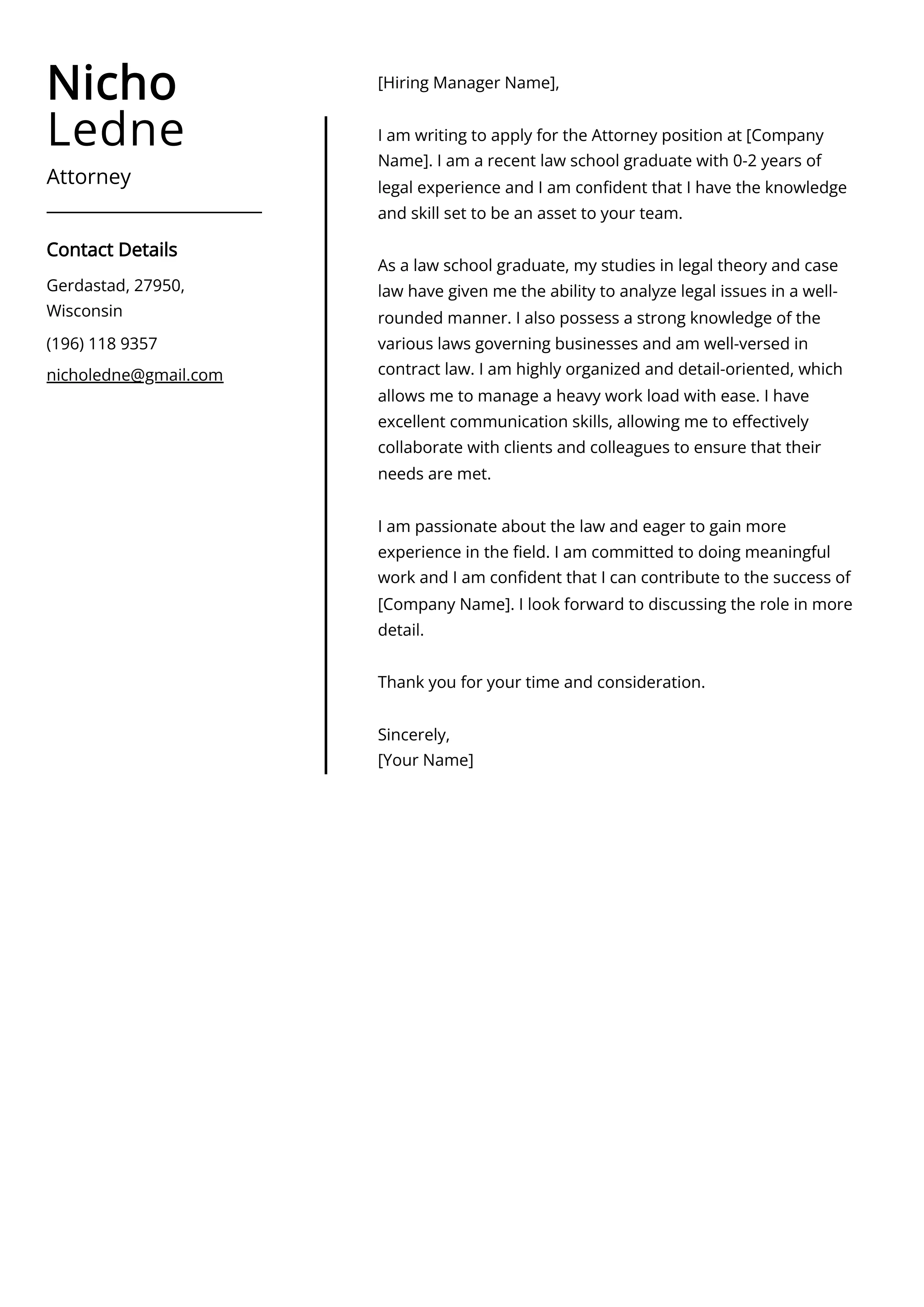 35703 formatting cover letter