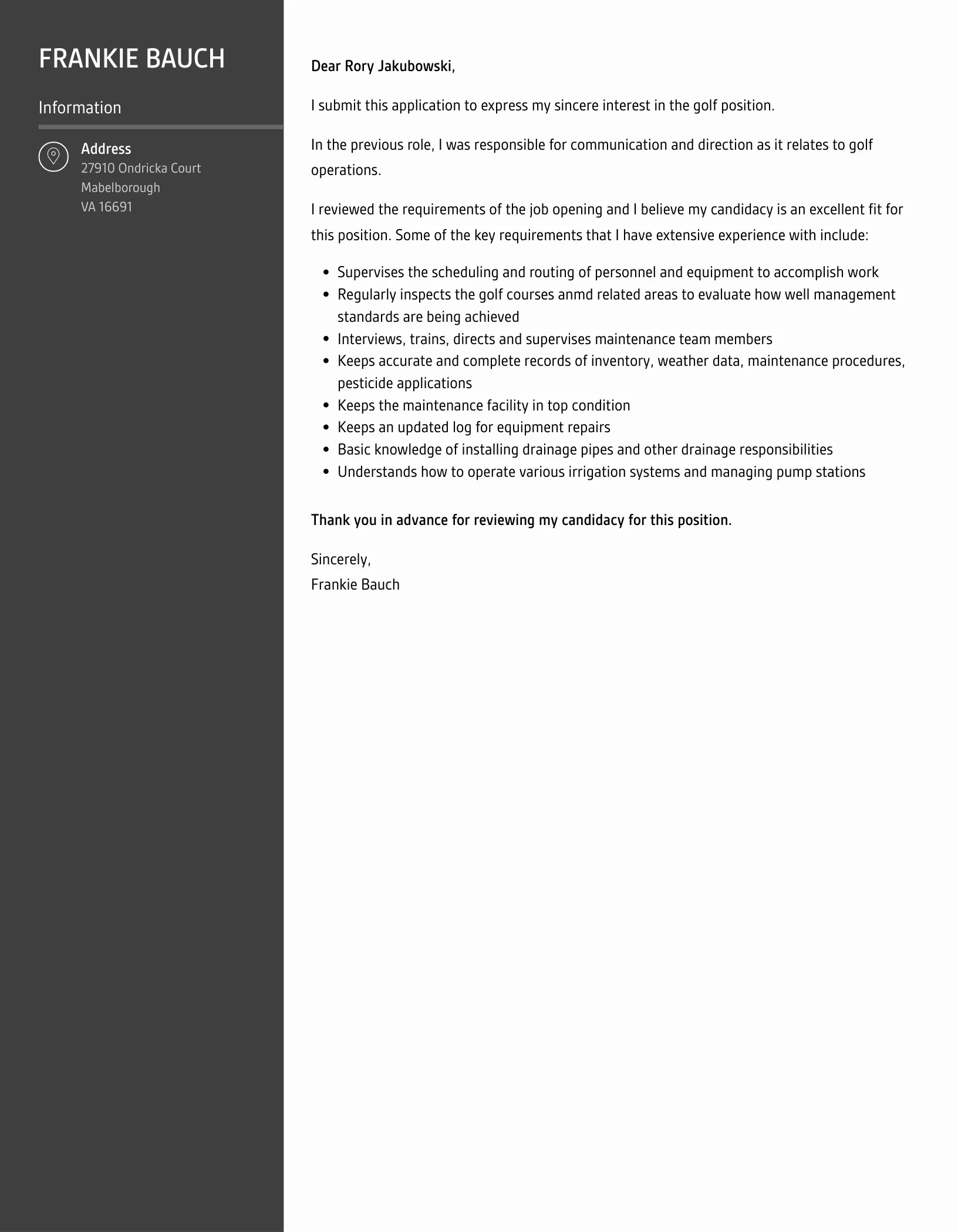 35704 golf course research