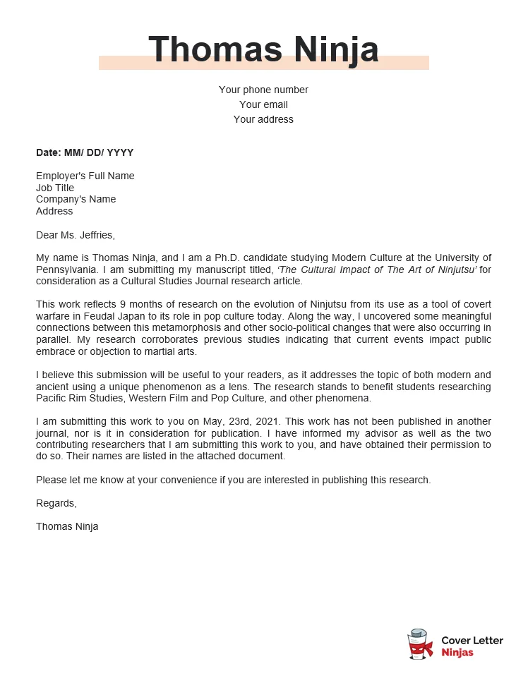 35707 writing contest cover letter