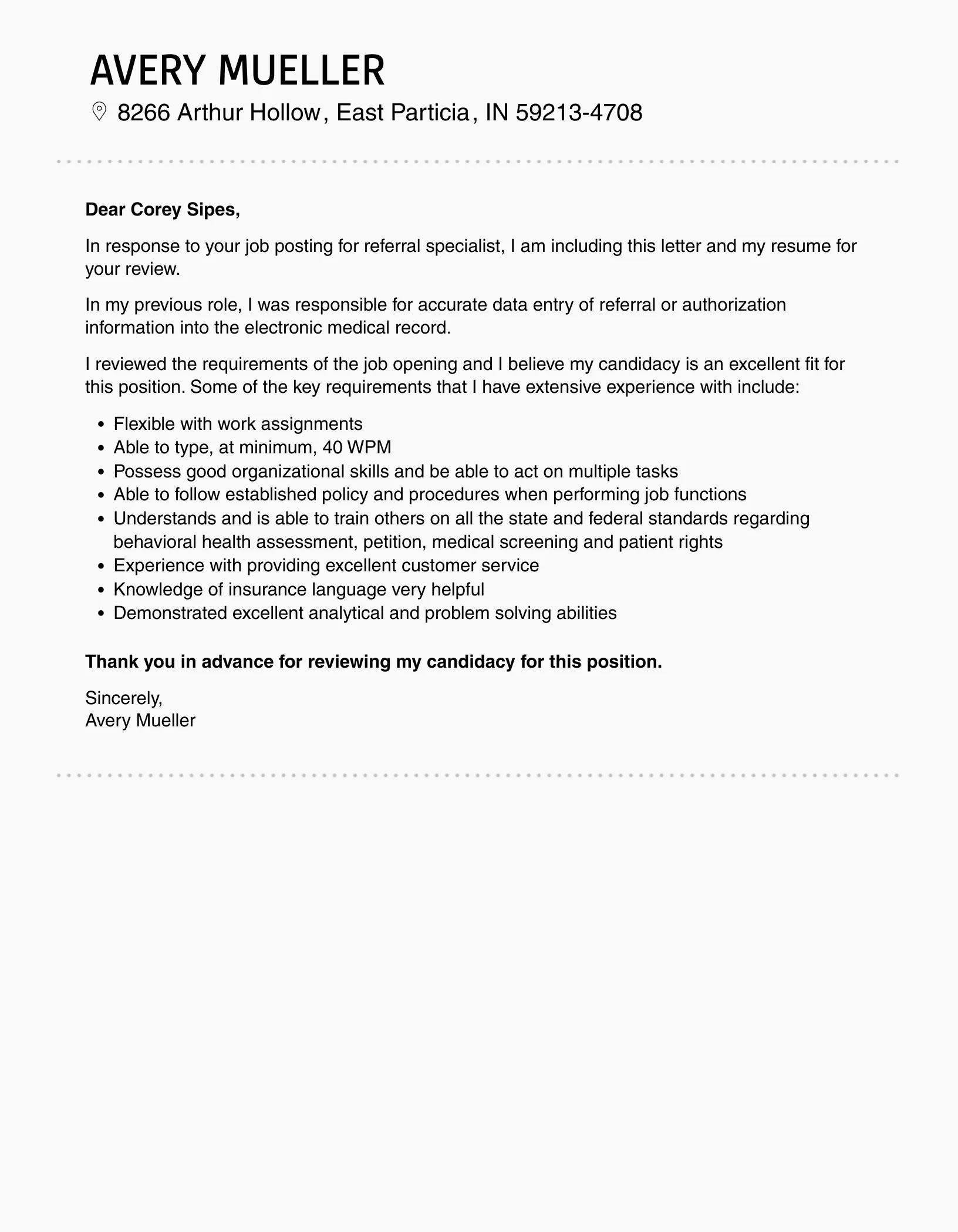 35718 referral inclusion tips