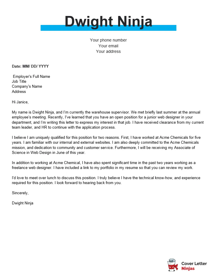 35738 internal cover letter achievements