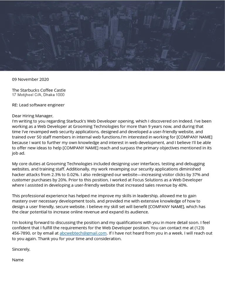 35747 web dev cover letter header