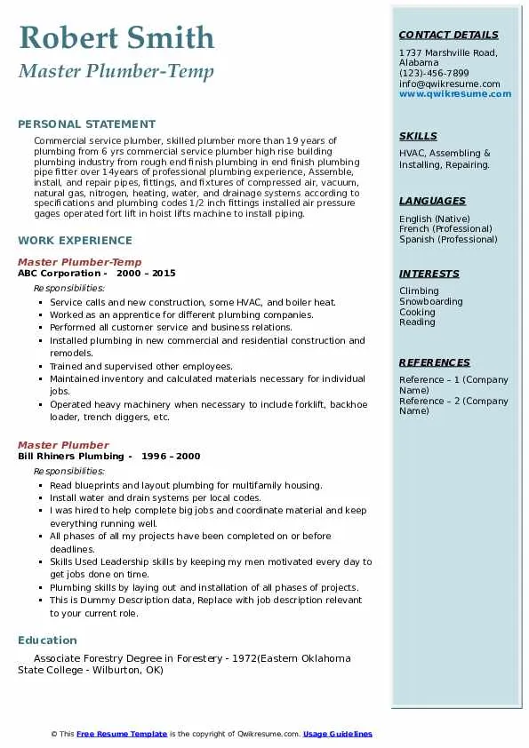 35756 plumber soft skills