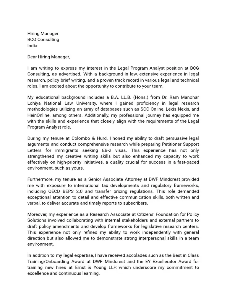 35763 bcg cover letter importance