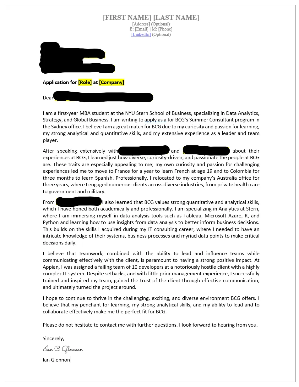 35763 bcg cover letter mistakes